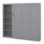 Full Size Murphy Bed Wall Bed With Shelves-307829556