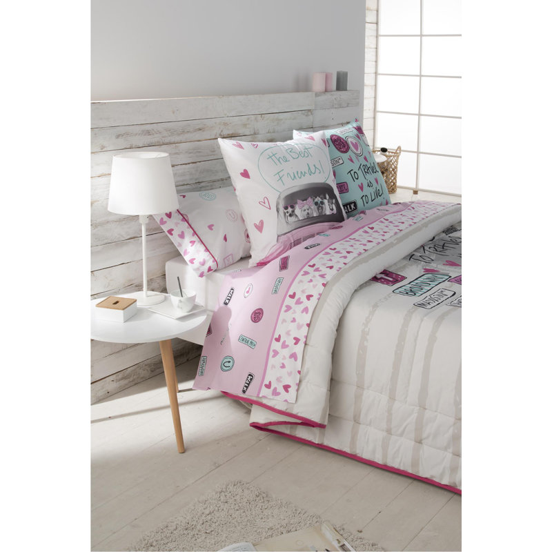 Princeton Candy 100% Cotton Flat Sheet, Kingsize (5')