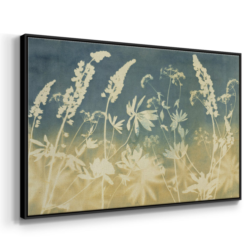 Solstice Lupin, reproduction d'art sur toile, Noir, H 27 po x l 41 po x P 2 po