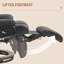 Fauteuil inclinable et pivotant manuel HOMcom