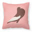 Coussin décoratif extérieur english pouter pigeon check-48712597-23813814