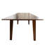 Table de salle à manger, grande table de cuisine extensible de 106,3 po