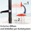 Parasol de patio 9 pi avec bouton poussoir inclinable et manivelle-292149890