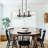 Vandra 8 - Light Dimmable Wagon Wheel Chandelier