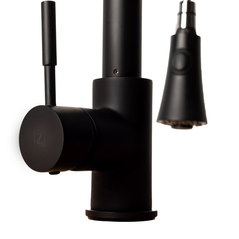 ZLINE Edison Kitchen Faucet, Matte Black
