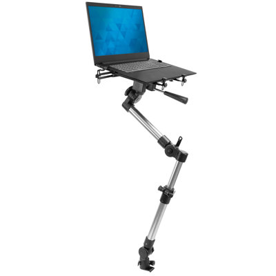 Système de fixation réglable pour ordinateur portable