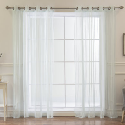 Attell Sheer Curtain Pair