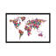 « papillons world map », impression sur toile-10775729-73791647-73791646