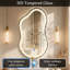 Miroir de salle de bain avant / arrière en verre trempé anti-buée à DEL-544945222-544945216