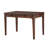 33.5" Square Solid Wood Counter Height Dining Table