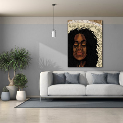 Toile épique Graffiti «Expressions 1» par Alonzo Saunders, 40 po x 54 po