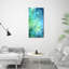 Abstraction Background - Wrapped Canvas Print