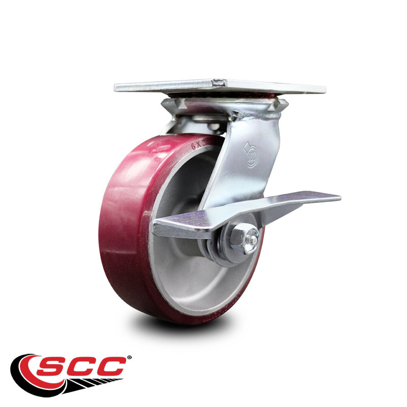 Poly sur roulettes en aluminium