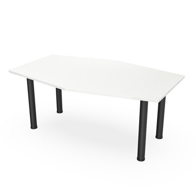 Nyemia Hexagon Table with Post Legs