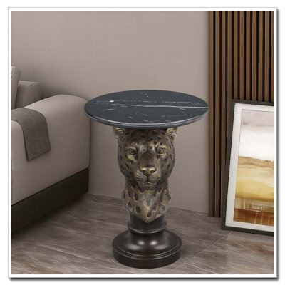 Accent Table Animal Statue End Tables