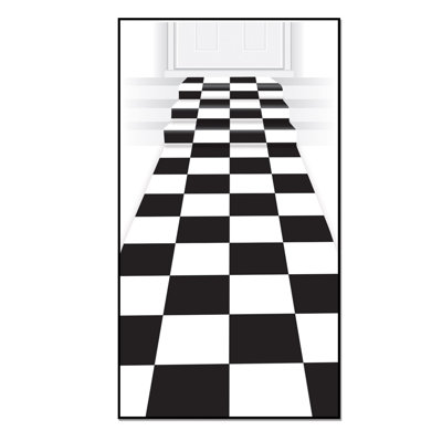Tapis à carreaux - 24 po x 10 pi - paquet de 6