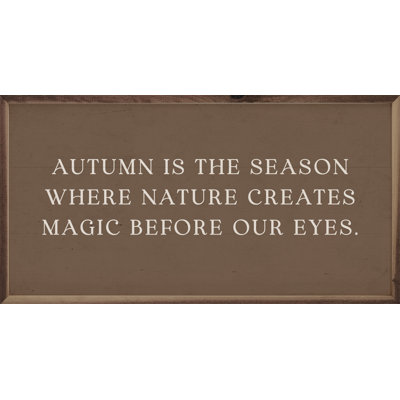" Magic Before Our Eyes Brown "