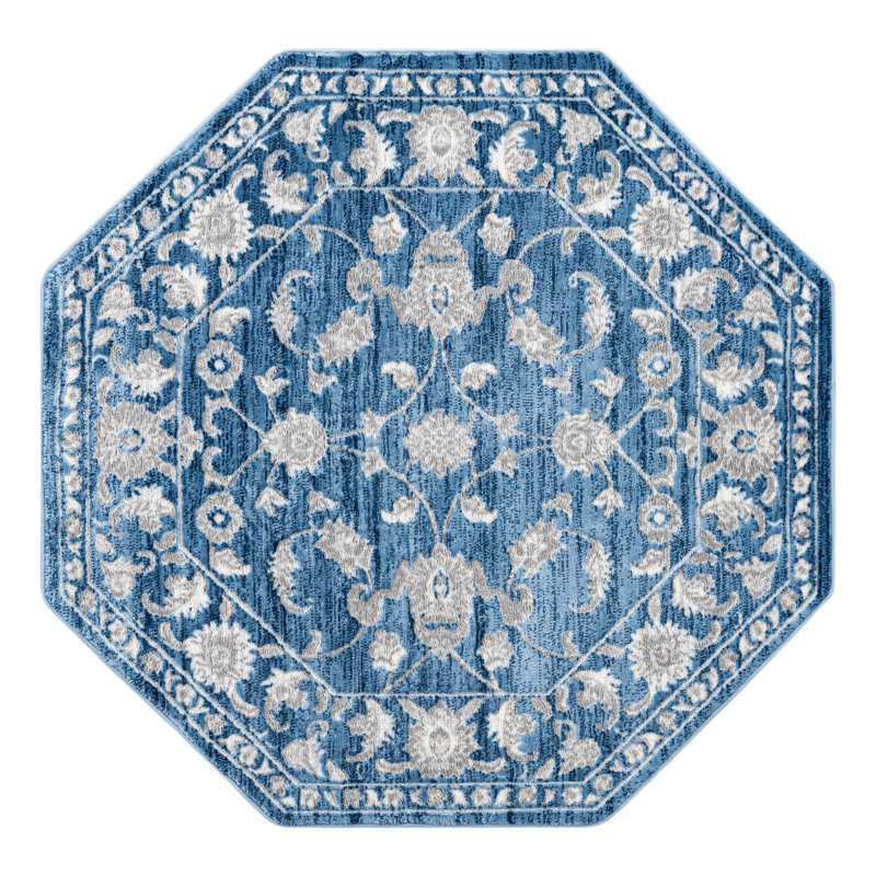 Myatt Oriental Indoor Rug, Octagon 5'3" x 5'3"