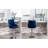 Kamariyah Swivel Upholstered Adjustable Height Counter Stool