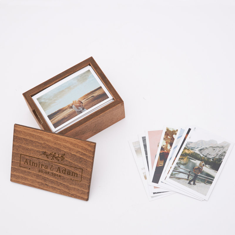 Brown Wood Matte Shadow Box Picture Frame, Yes