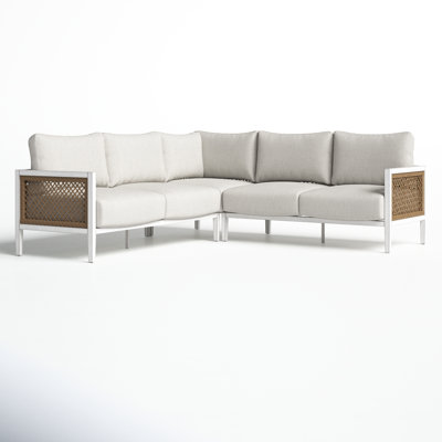 Lancaster Seating Group Patio Sectional with Sunbrella Cushions -  Joss & Main, FDAFE36B5F8F4F94A2000AABFDAF34C5