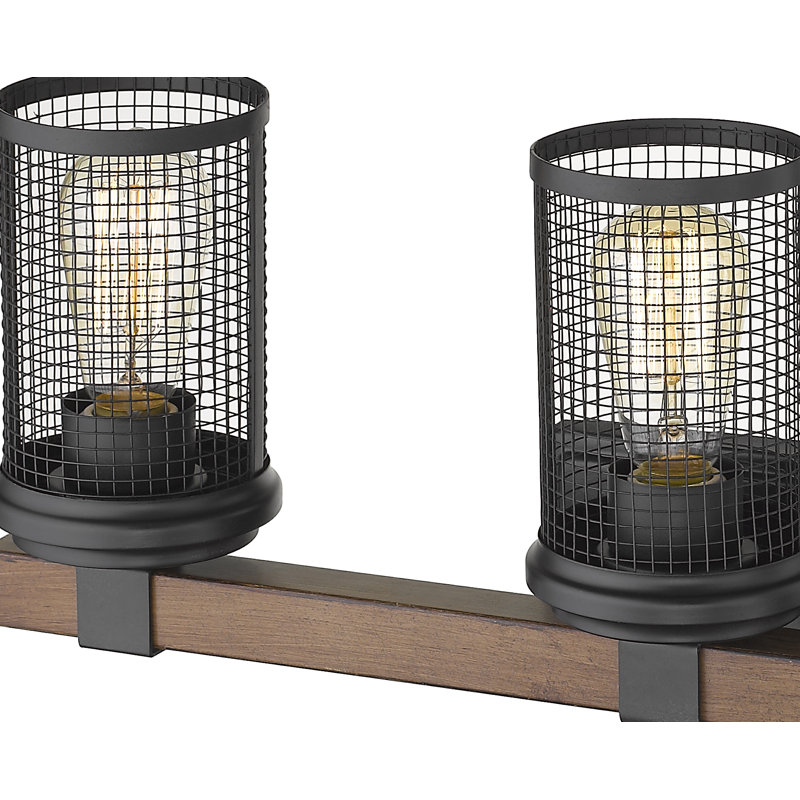 Casto 3 - Light Dimmable Vanity Light, 8.5" H x 22" W x 6" D, 3