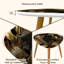 Ensemble de 2 tables basses gigognes Triangle