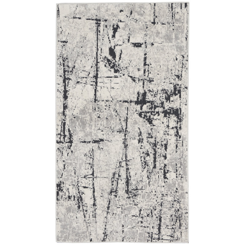 Vapor Abstract Indoor Rug, Rectangle 2'2" x 3'9"