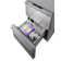 Summit Appliance 24" Wide 2-Drawer Panel Ready Refrigerator with Freezer