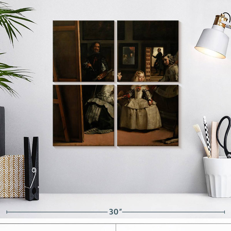 Leisha Las Meninas, H 18 po x l 18 po