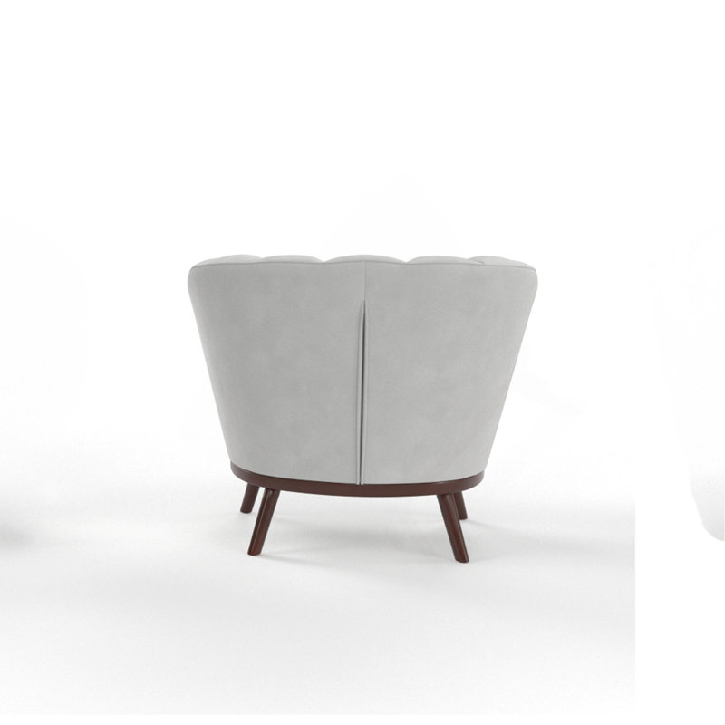 Chaise d'appoint rembourrée 1pc Modern Elegance