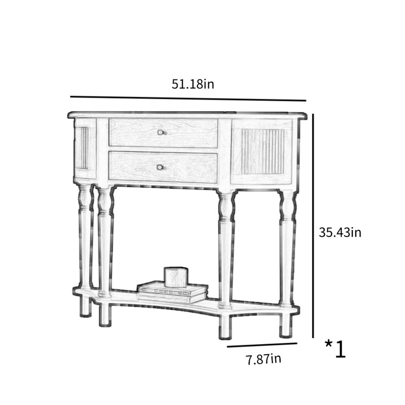 Commode d'appoint Vintage