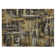 Machine Washable Indoor/Outdoor Xhevrie Coffee Rug