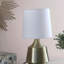 Lampe de table en laiton antique 14 pouces Ellis
