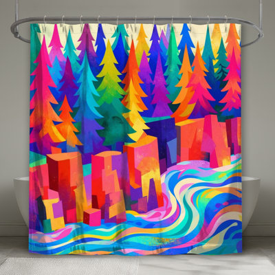 Rideaux de douche Pine River