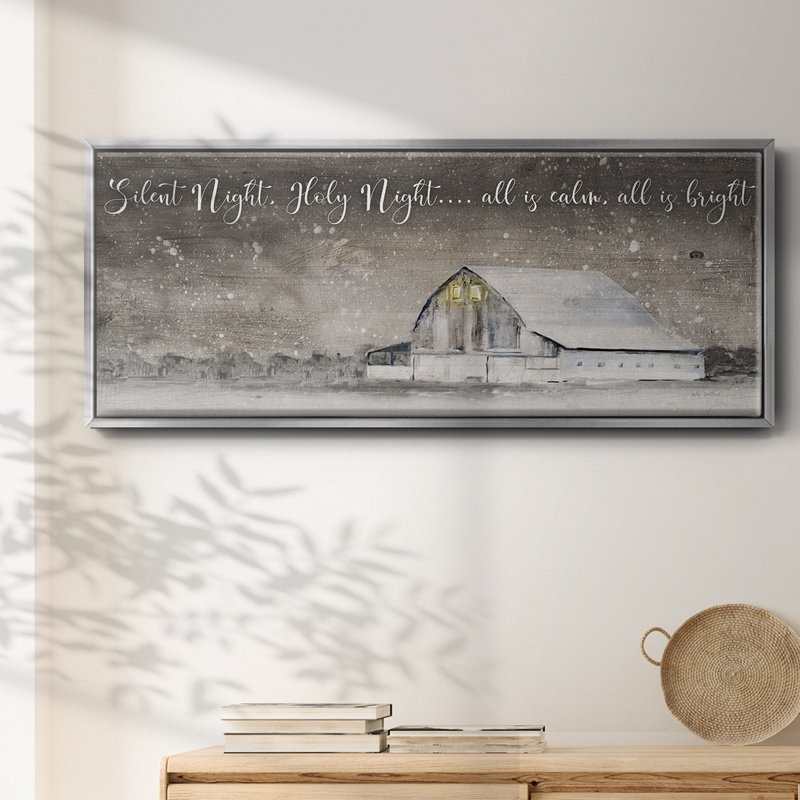 Silent Night- Framed Canvas