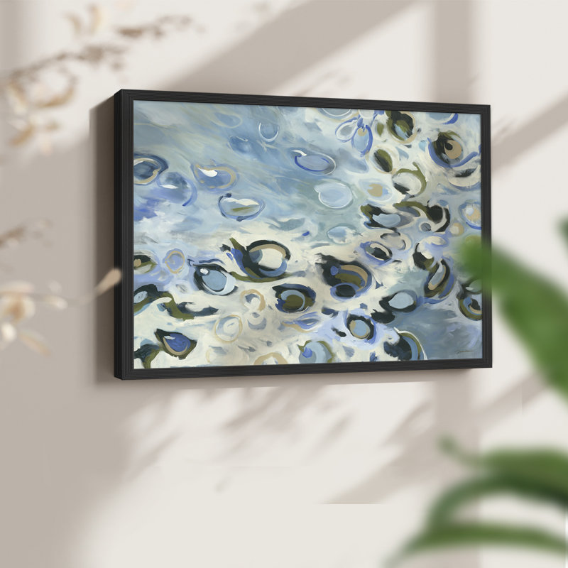Washed Ashore -Framed Print - Restickable, H 8 po x l 10 po, Noir, noir, noir, noir