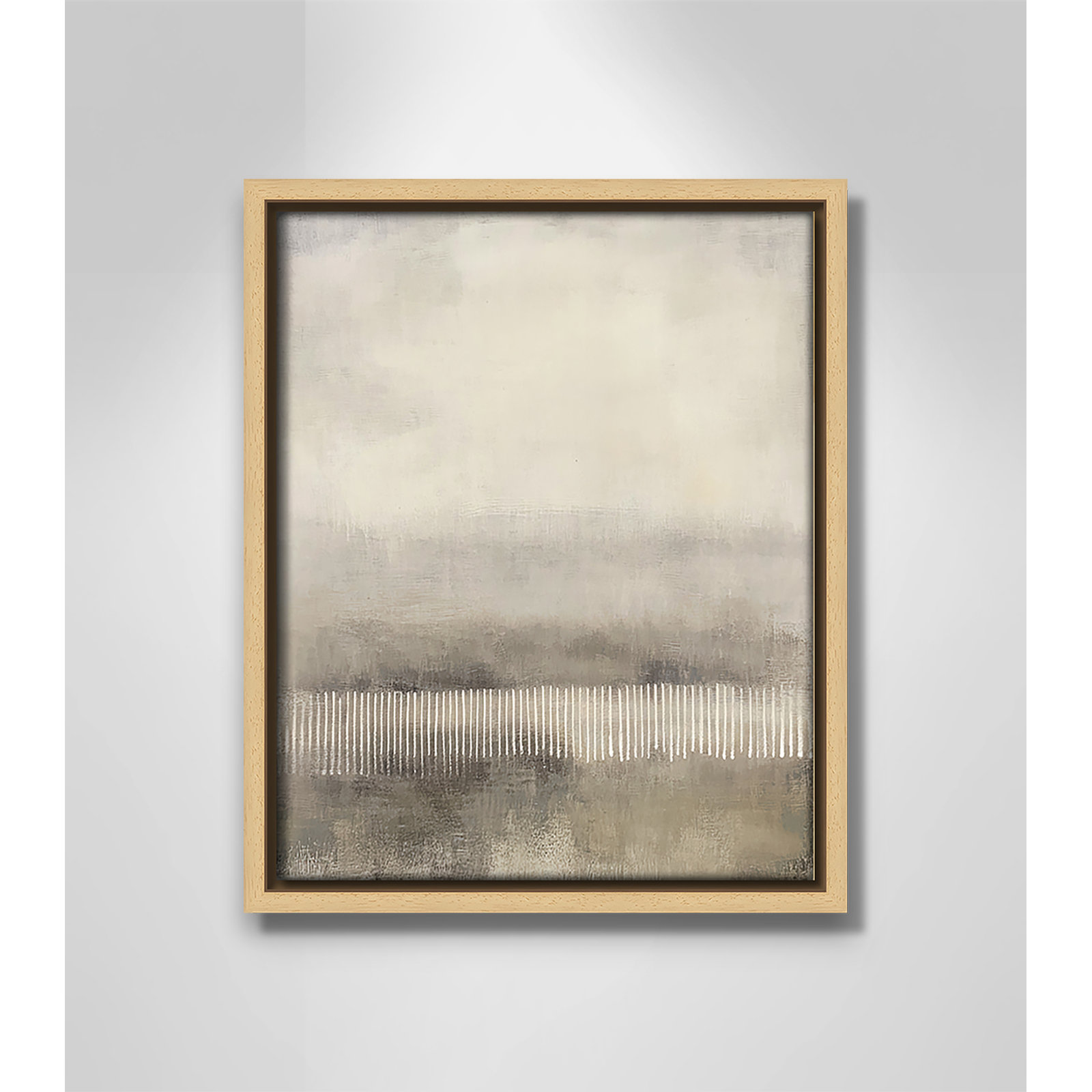 Balanced Silence I Print by Irena Orlov, 11.5" H x 9.5" W, Natural Floater
