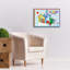 «Canada Map» par Erin Clark, art mural sur toile-718906531