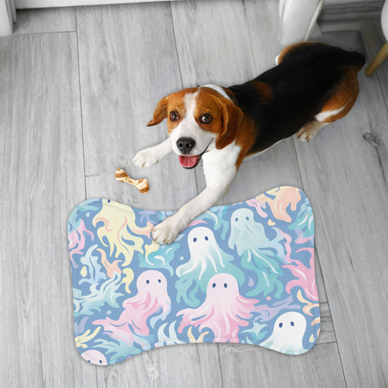 Ghostly Art - Bone Shape Feeding Mat