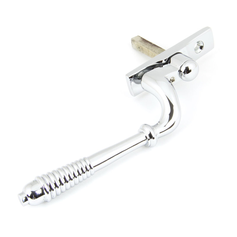 Reeded Espag Door Accessory, Polished Chrome