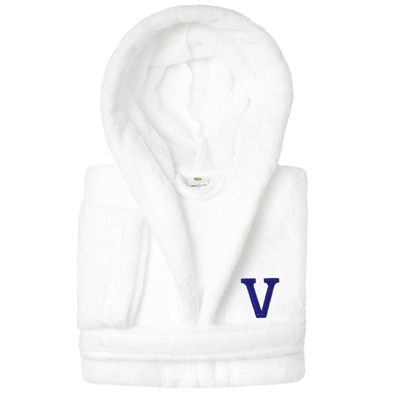 Peignoir à capuche double 100% polyester personnalisé, S, V