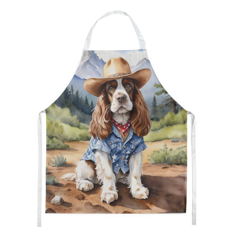 No Pattern Bib Apron
