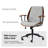 Oswina 37.75" H Polyester Office Chair -1853128030