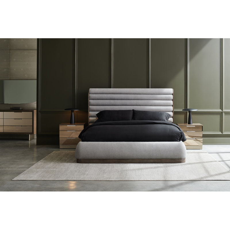 La Moda Upholstered Bed, King