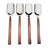 Ahrie INOX Artisans Sundance Stilton Scoop 4 Pc. Set