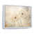 White Floater Framed