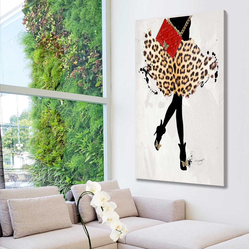 «Walk Away (Vertical)» par Jodi - impression, Toile tendue, H 60 po x l 36 po x P 1,5 po