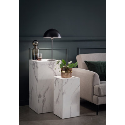 Daimian Block Side Table Set