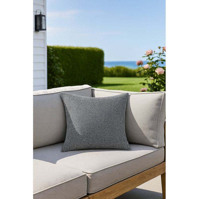Outdoor Living Pillow Cover, Navy Blue, Square 20", Pillow Cover Only - No Insert